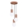 Pendel HALO 3xG9/8W/230V diameter 25 cm brun