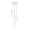 Pendel HALO 3xG9/8W/230V diameter 25 cm hvid