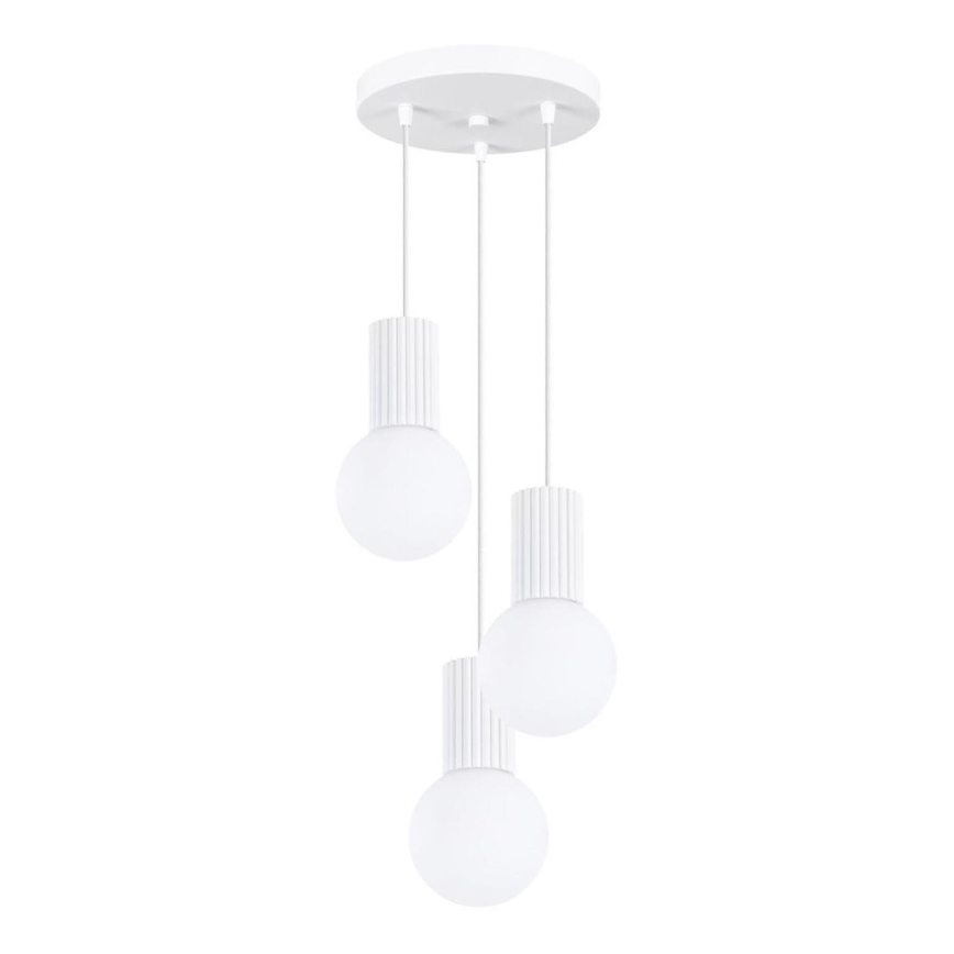 Pendel HALO 3xG9/8W/230V diameter 25 cm hvid