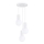 Pendel HALO 3xG9/8W/230V diameter 25 cm hvid