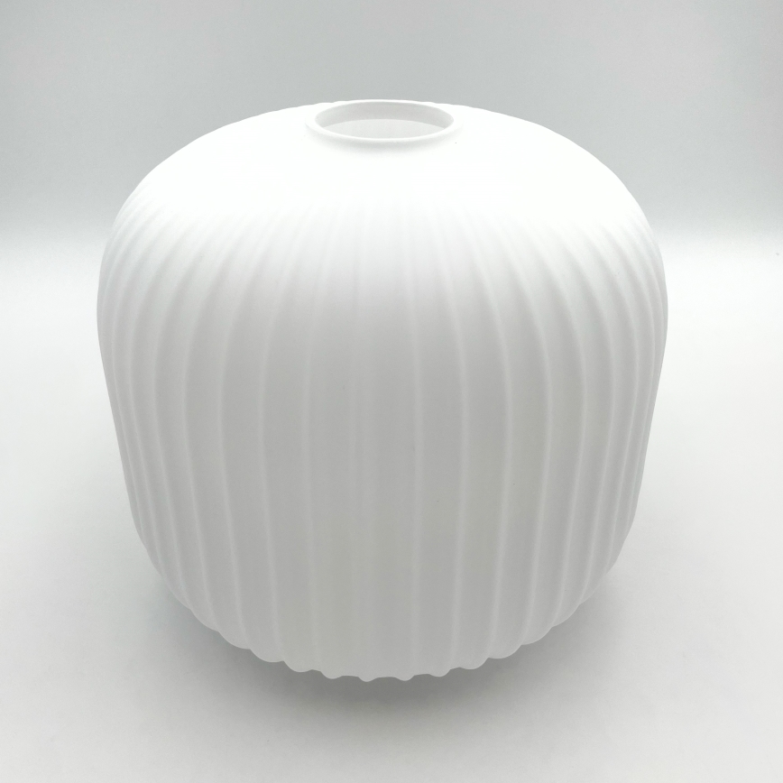 Pendel HARMA 1xE27/15W/230V diameter 20 cm hvid/guldfarvet