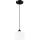 Pendel HARMA 1xE27/15W/230V diameter 20 cm hvid/sort