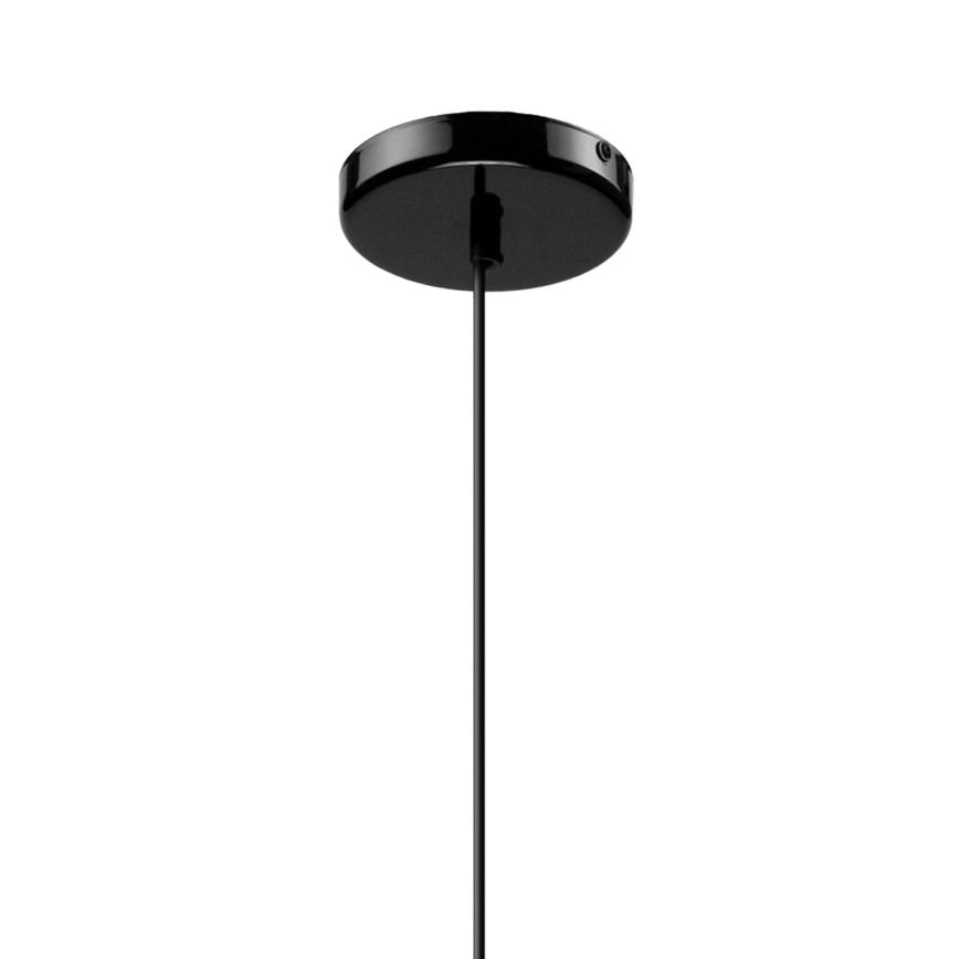 Pendel HARMA 1xE27/15W/230V diameter 20 cm hvid/sort
