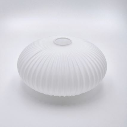 Pendel HARMA 1xE27/15W/230V diameter 25 cm hvid/guldfarvet