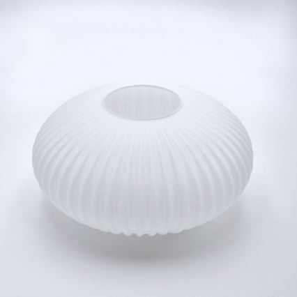Pendel HARMA 1xE27/15W/230V diameter 25 cm hvid/guldfarvet