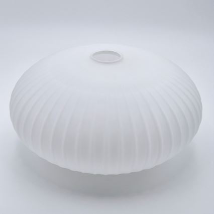 Pendel HARMA 1xE27/15W/230V diameter 30 cm hvid/guldfarvet