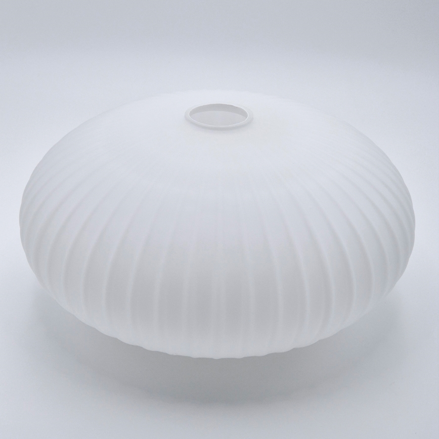 Pendel HARMA 1xE27/15W/230V diameter 30 cm hvid/guldfarvet