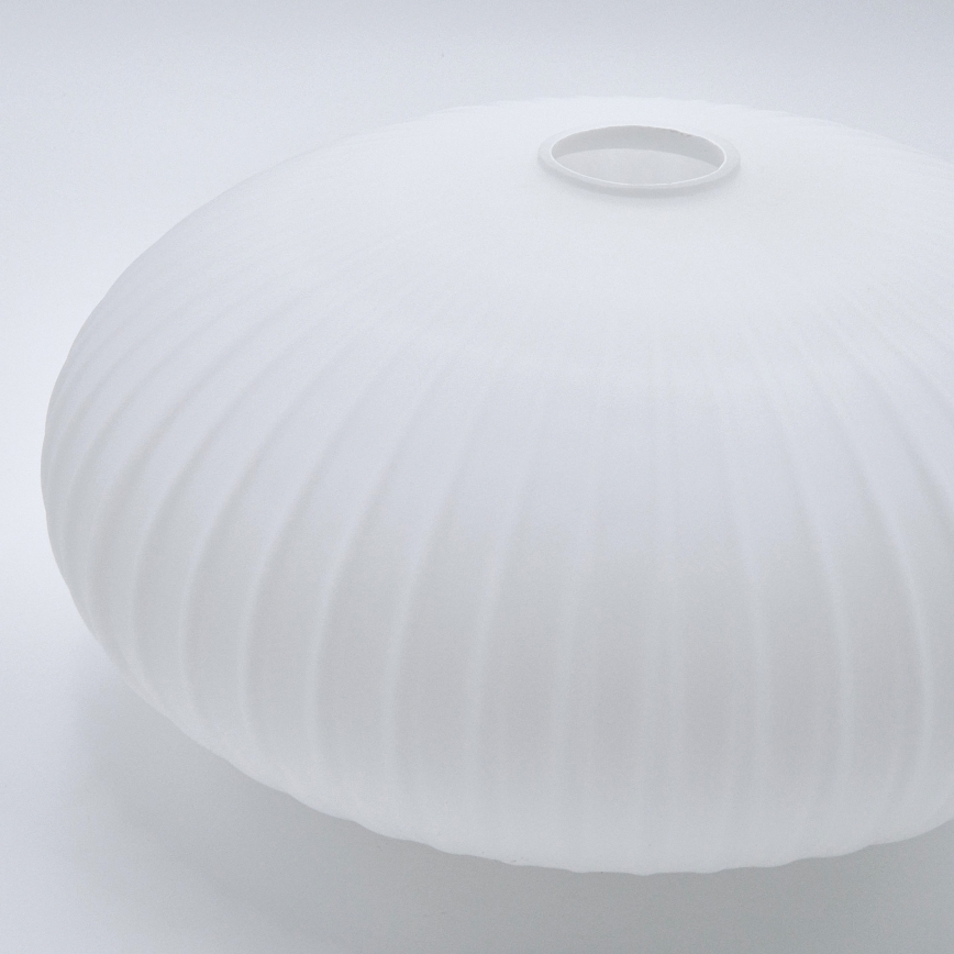 Pendel HARMA 1xE27/15W/230V diameter 30 cm hvid/guldfarvet