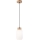 Pendel HARMONY 1xE27/15W/230V diameter 14 cm hvid/eg
