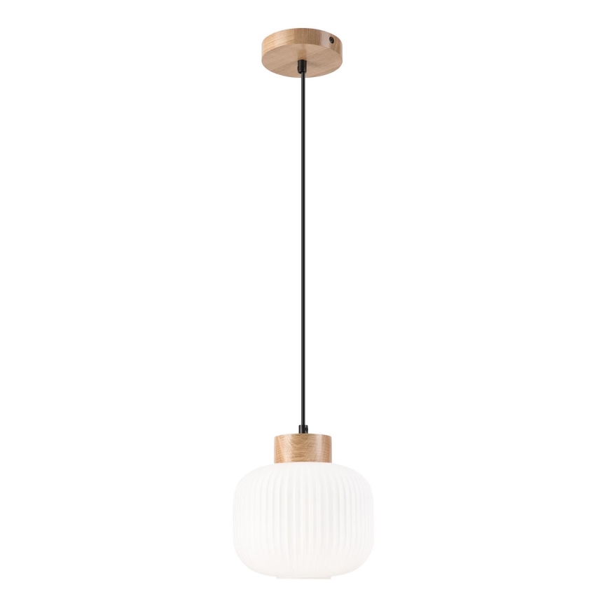 Pendel HARMONY 1xE27/15W/230V diameter 20 cm hvid/eg