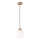 Pendel HARMONY 1xE27/15W/230V diameter 20 cm hvid/eg
