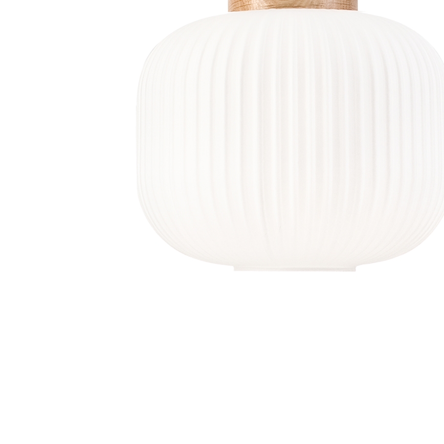 Pendel HARMONY 1xE27/15W/230V diameter 20 cm hvid/eg