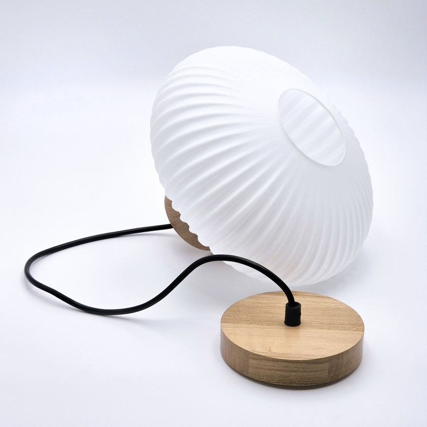 Pendel HARMONY 1xE27/15W/230V diameter 25 cm hvid/eg