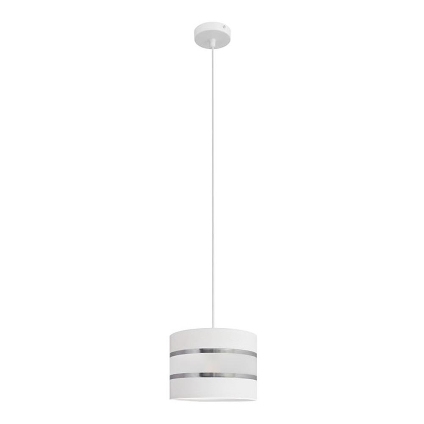 Pendel HELEN 1xE27/15W/230V diameter 20 cm hvid