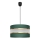 Pendel HELEN 1xE27/15W/230V diameter 35 cm grøn/guldfarvet