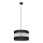 Pendel HELEN 1xE27/15W/230V diameter 35 cm sort/gylden