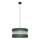 Pendel HELEN 1xE27/15W/230V diameter 40 cm grøn/guldfarvet