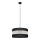 Pendel HELEN 1xE27/15W/230V diameter 40 cm sort/gylden