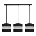 Pendel HELEN 3xE27/15W/230V sort