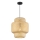 Pendel HESTIA 1xE27/60W/230V diameter 30 cm bambus