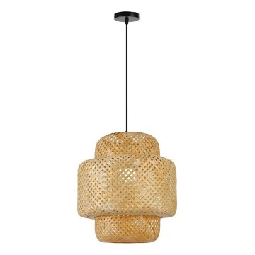 Pendel HILO 1xE27/40W/230V diameter 38 cm bambus