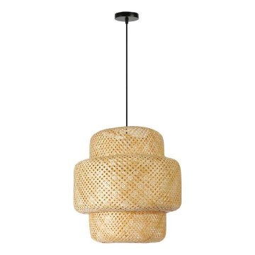 Pendel HILO 1xE27/40W/230V diameter 47 cm bambus