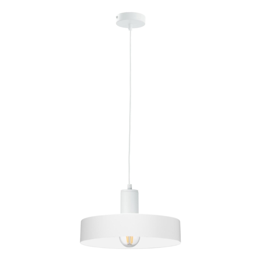 Pendel i wireophæng ARCANE 1xE27/60W/230V hvid