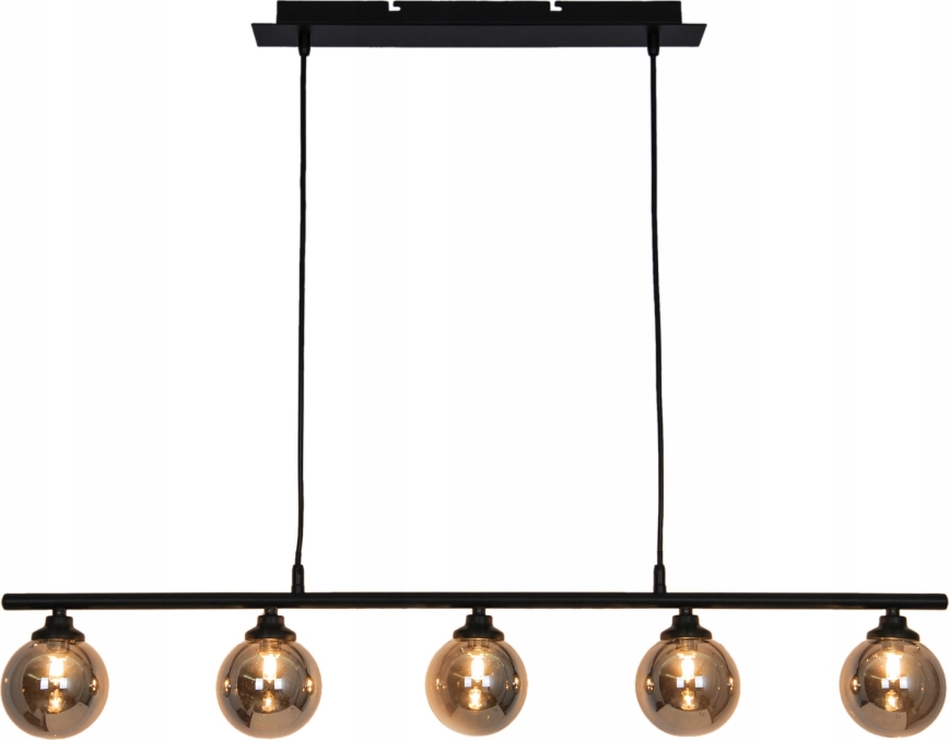 Pendel IMAGINE 5xG9/40W/230V sort/røget