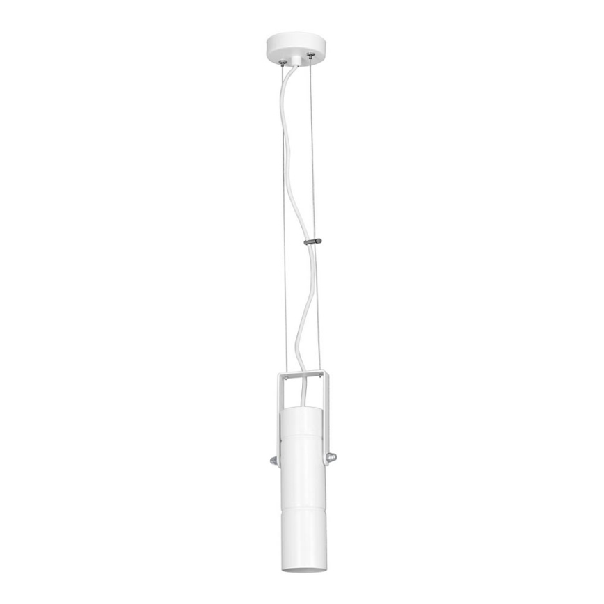 Pendel IMPLODE 1xGU10/8W/230V hvid