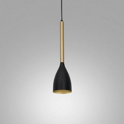 Pendel ISTAPPAR 1xE27/60W/230V sort/gylden
