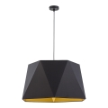 Pendel IVO 1xE27/25W/230V sort/guld