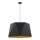 Pendel IVO 1xE27/25W/230V sort/guld