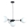Pendel KALIOPE 4xE14/50W/230V sort/hvid