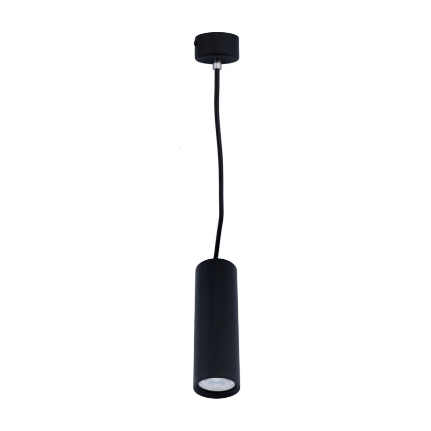 Pendel KARADON 1xGU10/30W/230V 17 cm sort