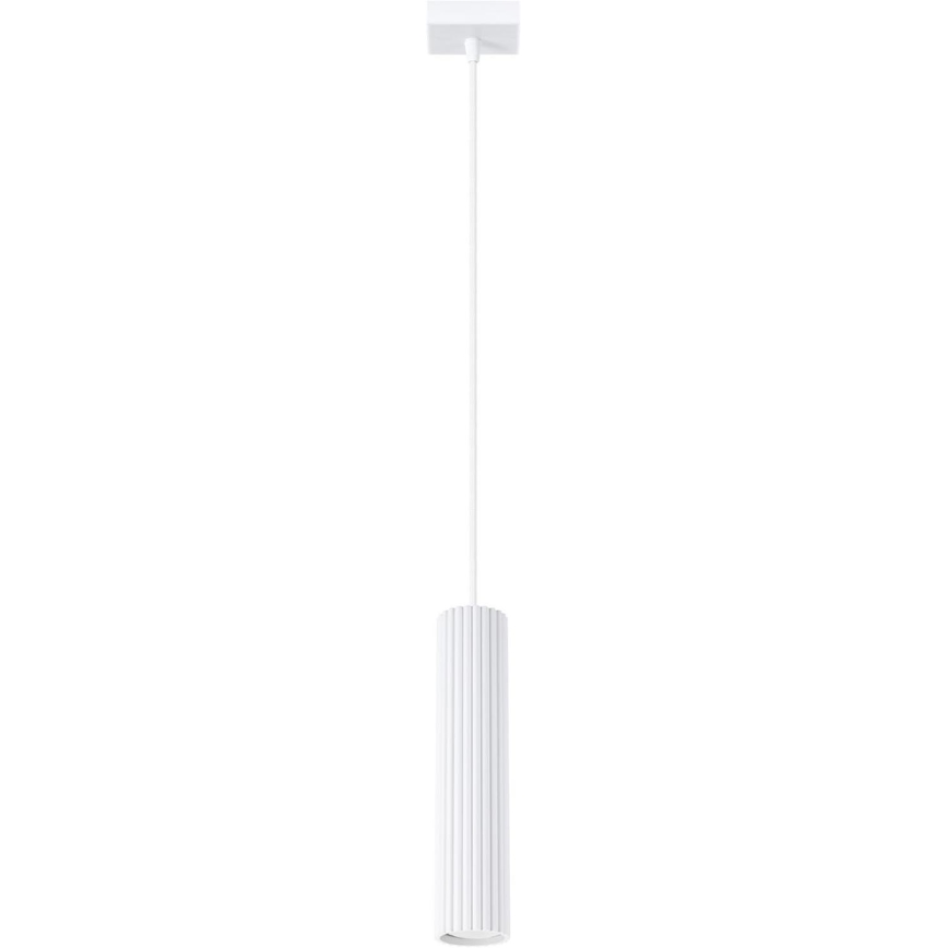 Pendel KARBON 1xGU10/10W/230V hvid
