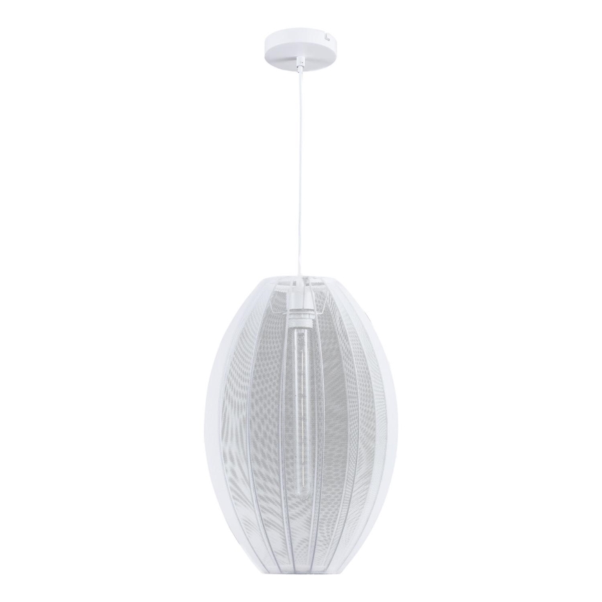 Pendel KAREI 1xE27/20W/230V diameter 30 cm hvid