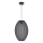 Pendel KAREI 1xE27/20W/230V diameter 30 cm sort