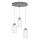 Pendel KARLA 3xE27/60W/230V beton