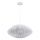 Pendel KINU 1xE27/20W/230V diameter 50 cm hvid