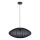 Pendel KINU 1xE27/20W/230V diameter 50 cm sort