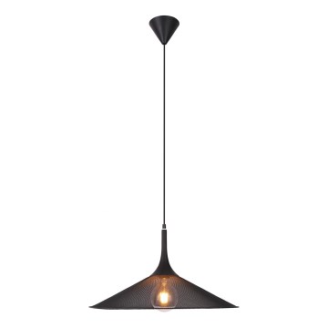 Pendel KIRUNA 1xE27/40W/230V diameter 50 cm sort