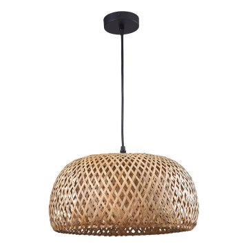 Pendel KORFU 1xE27/20W/230V diameter 38 cm bambus