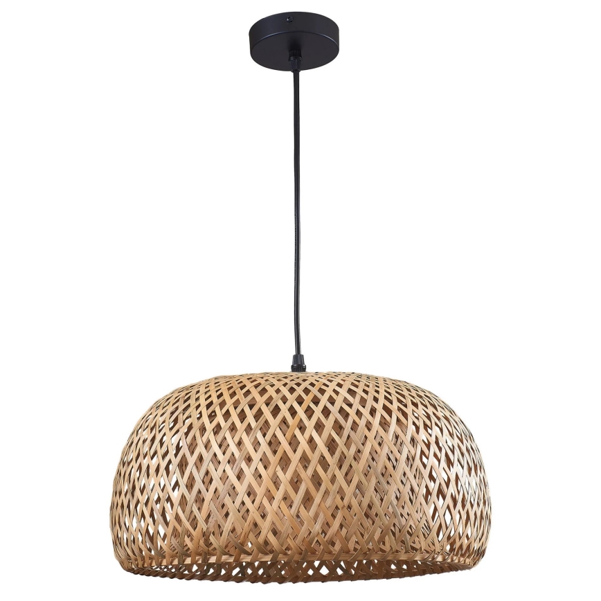 Pendel KORFU 1xE27/20W/230V diameter 38 cm bambus
