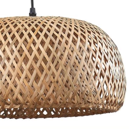 Pendel KORFU 1xE27/20W/230V diameter 38 cm bambus