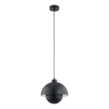 Pendel KUGER 1xE27/15W/230V sort