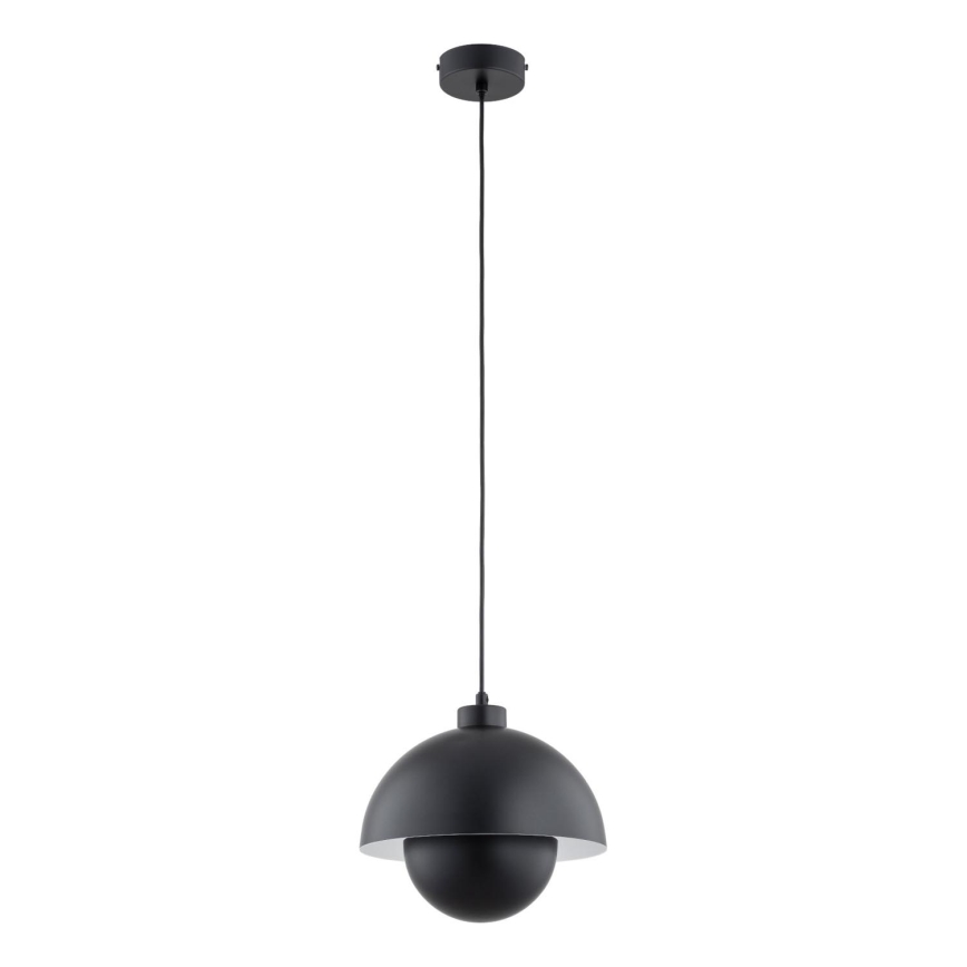 Pendel KUGER 1xE27/15W/230V sort