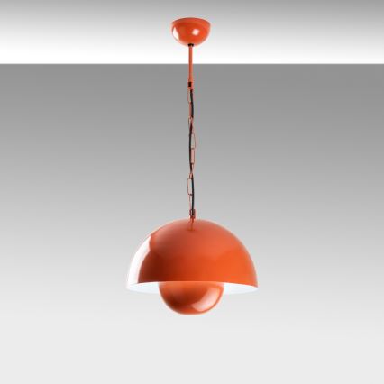 Pendel KURE 1xE27/40W/230V orange