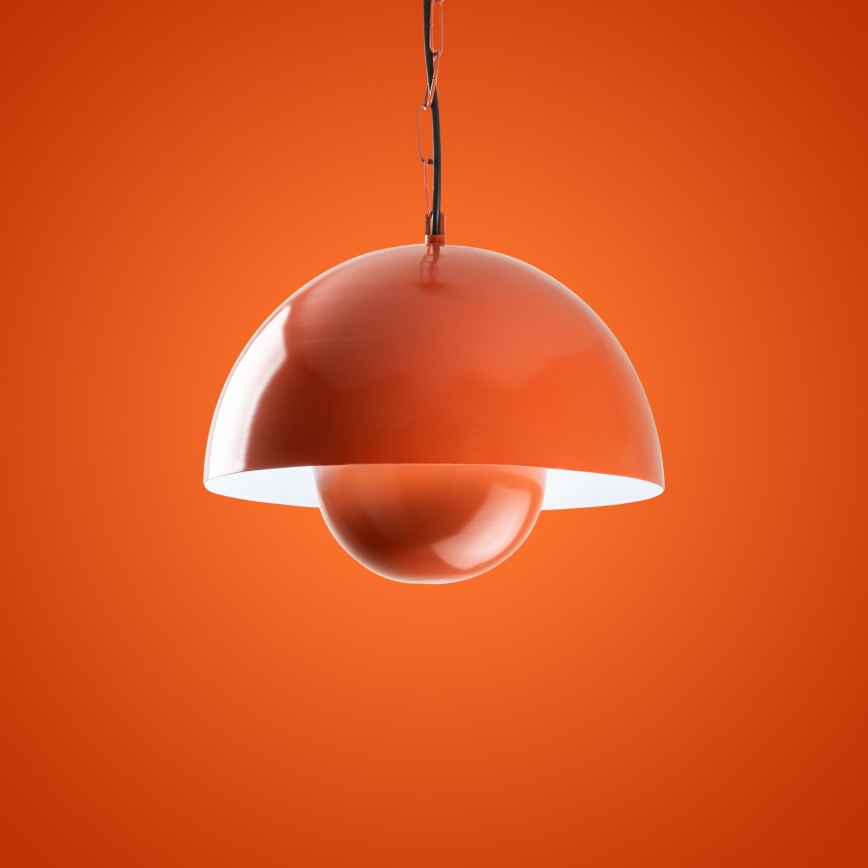 Pendel KURE 1xE27/40W/230V orange