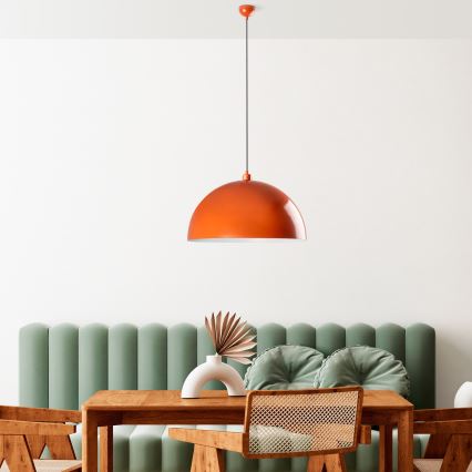 Pendel KURE 1xE27/40W/230V orange