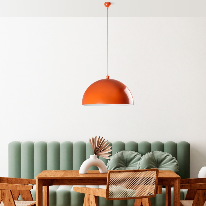 Pendel KURE 1xE27/40W/230V orange